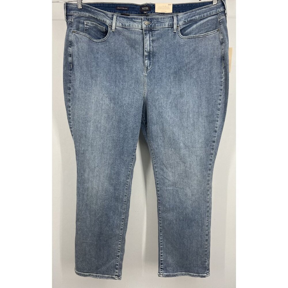 NYDJ Not Your Daughters Jeans Plus Size 28 28W Straight Leg Marilyn Stretch New